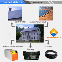 4000 Вт от Grid Солнечная энергетическая установка для дома
